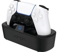 Venom Cargador Turbo para Mando PS5 | Cargador Rápido DualSense & Edge con Indicador LED | Estación de Carga con Protección Inteligente