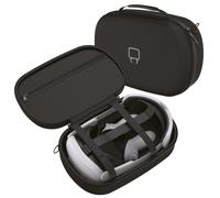 Venom Estuche de Transporte para Visor VR Meta Quest 2 y Meta Quest 3 | estuche visor vr, almacenaje meta quest 2 y quest 3, interior acolchado, mandos, cables, viaje