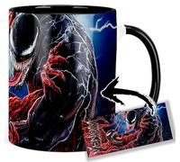 Venom Let There Be Carnage Taza Interior y Asa Negra Ceramica Mug