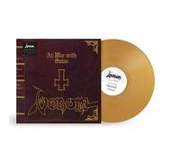Venom LP 12" Vinilo Dorado At War With Satan - Funda Abierta PN89