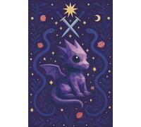 Venom & Thorns Dragon || Lined Notebook, 6x9, 120 Pages: Journal for Fantasy Writing, Dark Aesthetic Notes, and Creative Spellwork