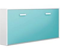 Venprodin Cama abatible - 90x190cm - color blanco-caribe