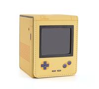 Venssu MTG - Caja de cubierta con pantalla frontal Commander (amarillo)