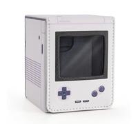 Venssu MTG - Caja de cubierta con pantalla frontal Commander (blanco)