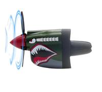 Vent Clip - ABS, 3.39x2.44x2.24in Clamp-On Fragrance Refillable Design | Secure Air Vent Mount Shark Mouth Car Air Freshener, Auto Vents Freshener For Car Interiors, SUVs, Sedans, RVs