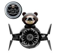 Vent Clip Air Freshener, Car Perfume Diffuser, Eco-Friendly Car Scent, Fun Car Fragrance Accessory, Stylish Car Air Freshener, Bear-Themed Vent Diffuser, Long-Lasting Car Fragrance, Easy To Use Car