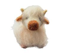 Vent Clips - Ambientador de coche con clip | Highland Cows difusor de de fieltro de lana para coche, difusor de aromaterapia creativo para coche, elegante para la decoración del hogar