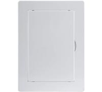 Vent Systems Panel de acceso ABS blanco, 4 x 6 pulgadas, con puerta para paneles de yeso, pared y techo, eléctrico y fontanería, cubierto