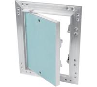Vent Systems Panel de Acceso de 6" x 8" Pulgadas - Panel de Yeso, Pared, Eléctrico, Placa de Cubierta de Fontanería - Techo, Panel de Acceso de Montaje en Pared - Puerta de Metal del Espacio de Acceso
