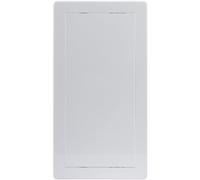 Vent Systems Plástico ABS blanco - Panel de acceso de 15,2 x 30,5 cm - Panel de acceso con puerta para paneles de yeso, pared y techo - Tapa de orificio de pared para servicio eléctrico y plomería -