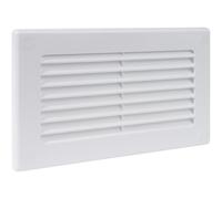 Vent Systems - Rejilla rectangular de 150 x 75 mm, tubo recto o flexible y ventilación de salida, sistema de calefacción HVAC, ventilación de canal de refrigeración con rejilla protectora