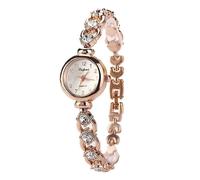 Venta Chaude De Mode De Luxe Femmes Montres Femmes Pulsera Montre Reloj De Pulsera (Dorado)