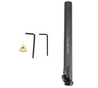 【Venta del día de la madre】Kits de portaherramientas, 20x200mm S20R-MWLNR08 Torno CNC Torneado de herramientas Barras de mandrinar con hoja WNMG0804