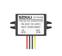 Venta Directa de 24V a 12V 1A 3A 5A 8A 10A 15A 20A 30A 40A convertidor de Potencia de DC-DC Reductor for camión automotriz(24V to 12V 6A)