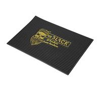 Venta loca Almohadilla antideslizante para peluquería, alfombrilla antideslizante para peluquería de PU, alfombrilla para peluquería, tocador, herramientas para el hogar,(Human head