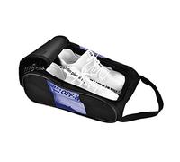 Venta Loca Bolsa de Zapatos de Golf - Bolsa de Zapatos de Golf Transpirable portátil Estuche de Bolsillo Almacenamiento de Accesorios Deportivos 2 Colores(Negro y Azul)