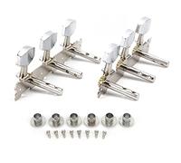 Venta loca Botón De Cuerda De Guitarra, 2 Piezas Botón De Cuerda De Guitarra Abierta Placa De Acero A3 Para Guitarra