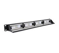 Venta Loca Estante de Cable de Acero Laminado en Frío CAT6, Panel de Conexión de Datos, para Cableado de Corriente Débil