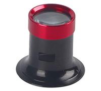 Venta Loca Lupa de reparación de relojero, aleación de Aluminio, Lupa de Ojo de 10 aumentos, Herramienta de reparación de Lupa, Lupa de Vidrio, Lupa de reparación de Relojes