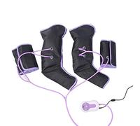 Venta loca Masajeador de piernas de compresión de Aire, envolturas de piernas de circulación eléctrica para Terapia de pantorrillas en los Tobillos del pie(EU)