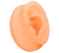 Venta loca Modelo de oreja falsa, modelo de oreja de silicona de color carne para el aula para la enseñanza para la escuela para el laboratorio(Oreja izquierda)