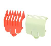 Venta loca Peines guía, protectores para el cabello Peines Cortapelos profesional Peine guía para viajes, para el hogar, para el salón(rojo y verde)