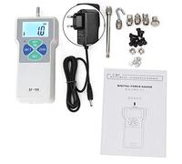 Venta loca SF-500 100N Digital Force Gauge Push and Pull Tester, Dinamómetro Presión Instrumentos de medición LCD de alta precisión Medidor de empuje Simple portátil(EU)