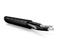 VIABLUE SC-2 Silver - Cable para altavoces (1 m, 100 cm, fabricado en Alemania), color plateado