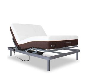 VentadeColchones - Cama Articulada Eléctrica + Colchón Visco 5 | 150x200 | Medida 150 x 200 cm | Colchón Viscoelástico Desenfundable | Mando con Cable