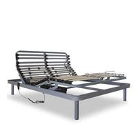 Ventadecolchones - Cama Articulada Reforzada con Motor eléctrico 135 x 200 cm Mando inalámbrico - Incluye Subida y Montaje