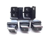 Ventana 8KD959851A cromo del coche de control principal del interruptor del lado del acompañante del botón/for Audi A4 B8 Q5 OE # 8KD959855A / 8KD959851 / 8KD959855 Botón de Reemplazo de Coche