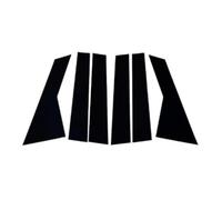 Ventana B Pilar Pegatinas Compatible Con Chevrolet Para Captiva 2019-2023 Color Negro Brillante Ventana Puerta Columna Pilar BC Cubierta Poste Molduras Decorativas Pegatinas Estilo