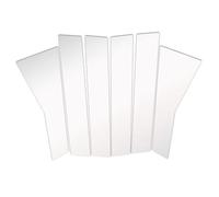 Ventana B Pilar Pegatinas Compatible Con CRV 2017 2018 2019 2020 2021 2022 Molduras Para Postes Puertas Ventanas Coche Pegatinas Exteriores Cromadas