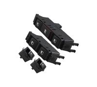 Ventana Coche Interruptor Tapa Botón Para E46 Serie 3 Sedán Touring 320d 320i 1999-2005 Interruptor Elevalunas Eléctrico 61316902184 61316902179 61316902174(Model F)