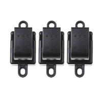 Ventana Coche Interruptor Tapa Botón Para Mazda 3 2004-2009 Botón Control Interruptor Ventana Puerta Eléctrica Lado Pasajero Trasero Izquierdo Y Derecho B32H-66-370 B32H66370(3 pcs)