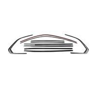 ventana coche tira sellado Embellecedor ventana exterior coche para X5 G05 2019-2024 tira sellado cubierta acero inoxidable, burlete decorativo