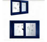 Ventana corredera compacta, ventana corredera de aluminio for sustitución interior-exterior, apta for sótanos y cuartos de baño, equipada con mosquitera.(50x60 cm)