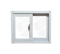 Ventana Corredera De Aluminio para SóTano De 40 X 40 Cm con Cristal Templado Aislante Y Mosquitera ExtraíBle - FáCil InstalacióN, Alta nergéTica