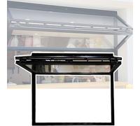 Ventana corredera plegable Ventanas de aluminio for concesiones con montaje empotrado, Ventana de servicio corrediza personalizable for restaurantes y cocinas móviles(38x32in/96x81cm)