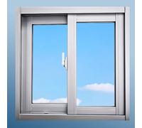 Ventana corrediza con mosquitero y vidrio templado, ventanas de repuesto for sótanos, marco de aleación de aluminio, ventana corrediza móvil for baños, cobertizos, garajes y graneros.(40inx23in)