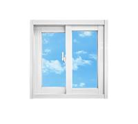 Ventana corrediza de aluminio con vidrio transparente - Ventanas de tormenta para loft, sótano, cobertizo, ventana de repuesto montada al ras para casas antiguas