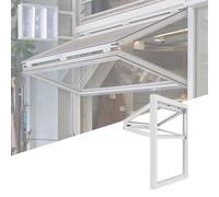 Ventana corrediza horizontal de aluminio para concesiones, ventana de servicio plegable para camiones de comida, casitas de juegos domésticas y tiendas locales de pastelería.