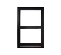 Ventana Corrediza Vertical Ventanas de Metal Ventilables para Cobertizos Reemplazo Cocinas Ventanas Corredizas para Cafeterías Escolares o de Comida Rápida(Black,70X70CM)