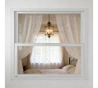 Ventana Corrediza Vertical Ventanas de Metal Ventilables para Cobertizos Ventanas Corredizas para Cafeterías Escolares o de Comida Rápida para Graneros casas De Juegos gallineros(White,70X70CM)