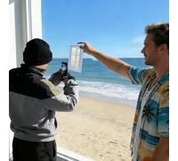 Ventana de accesorios fotográficos 15x20cm - Visor portátil creativo para enmarcar - Soporte de PVC ligero para paisajes, retratos, lagos, monumentos, ciudades, , vacaciones, photographi