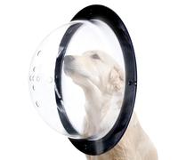 Ventana de acrílico: panel de vista de perros transparente, vista de la cerca en forma de burbujas | Ventana de observación de mascotas al aire libre con agujeros de ventilación, mirando el patio