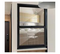 Ventana de concesión para Carrito de Comida con Puerta abatible, Ventana corredera de aleación de Aluminio, Ventanas de cobertizo con Marco de Aluminio, Ventanas de reemp