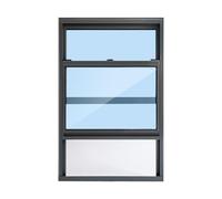 Ventana De Concesión Vertical De Aleación De Aluminio For Servicio De Food Trucks, Ventanas De Repuesto For Casas De 24, 20, 18, 16, 14, 12 Y 10 Pulgadas(20x29in/50x73cm)