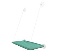 Ventana de hamaca, cama para ventana de chat - Polo del gatito - Ventana de siesta - Ahorre en estantes de ventana de chat con alfombra extraíble para la siesta - arena para gatos - Guerra de gatos