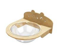 Ventana de hamaca para gatos: diseño de observación óptimo, diseño aerodinámico y sin costuras | Campo de visión más amplio, diseño transparente semiesférico, permite a los propietarios observar el